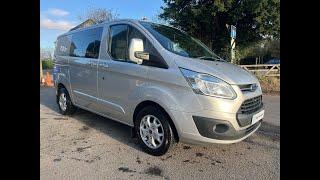 Ford Transit Custom 2.2 TDCi 125ps D/Cab Limited Factory Crew Cab L1 No Vat