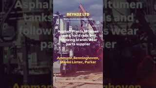 BEYKOZ LTD CONCRETE AND ASPHALT PLANT wear parts supplier