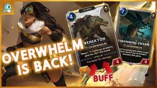 SIVIR RENEKTON OVERWHELM Deck Guide + Gameplay | Legends of Runeterra Decks (LoR)