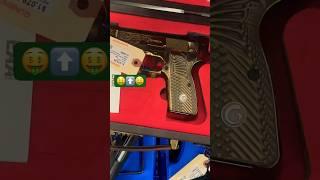 24 KT REAL GOLD GLOCK ‼️ WOULD YOU COP THIS GUN?? #shortsvideo #gun #glock #pistol #shooting #guns