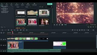 Filmora9 Wedding Video Editing Green Screen Tutorial 2020