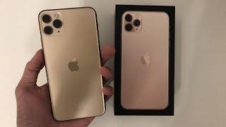 Распаковка iPhone 11 Pro Max Gold. Лучший iPhone всех времен?