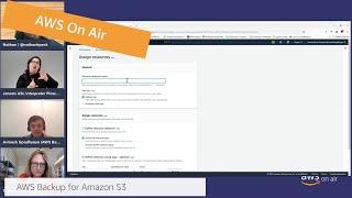 AWS On Air ft. AWS Backup for S3 | AWS Events