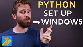 How to set up Python 3 on Windows