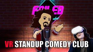 Doing Stand Up Comedy in a VR Comedy Club | AltspaceVR (Quest 2)