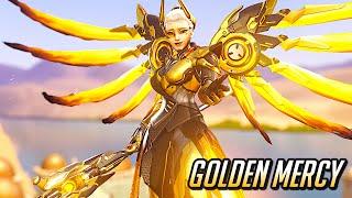 Mercy's NEW Golden Mythic + HUGE Mercy Res!  Season 13 Mercy - Overwatch 2