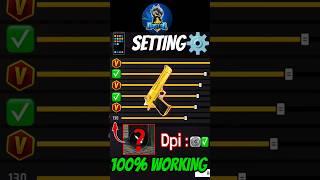 Free Fire Raistar Secret Sensitivity Setting ️| Auto Headshot Sensitivity Settings In Free Fire 