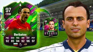 He's IMMENSE!!  97 Shapeshifter Hero Evo Berbatov FC 25 Player Review