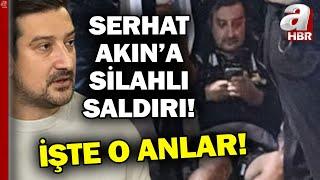 Eski Futbolcu Serhat Akın'a Silahlı Saldırı! İşte O Anlar | A Haber