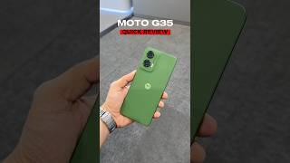 Moto G35 5G: Hands-On & Quick Review (Affordable, Yet Capable) #motorola #motog35 #quickreview
