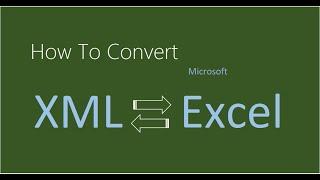 Microsoft Excel 2019 | How To Import XML Data| How to Convert XML file to Excel Worksheet | Part i