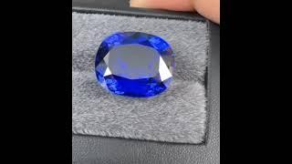 A very rare pure royal blue sapphire #gemstone #sapphire #royalblue #shortvideo