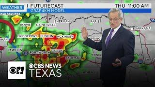 Severe thunderstorms possible in North Texas on Thursday's First Alert Weather Day