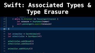 Swift: Associated Types & Type Erasure