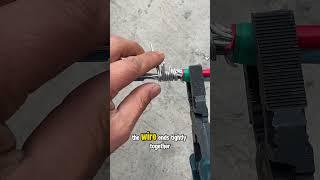 How to achieve a high-quality wire connection using just a simple tool—a pair of pliers.
