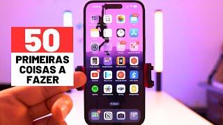 50 primeiras coisas a fazer no seu novo iPhone