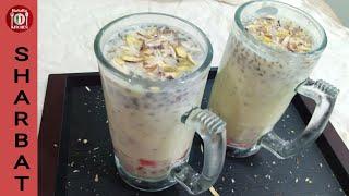 Custard Sharbat Recipe | Iftar Special Doodh Ka Sharbat | Ramadan Special Sharbat | #shorts