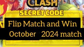 Flip match and win October 14 secret codes || 100%match ||Castle Clash