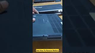 #dell # How To remove battery