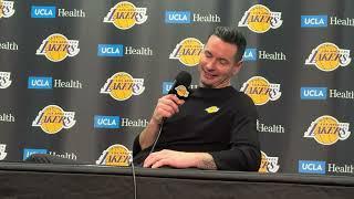 JJ Redick Talks Austin Reaves’ Big Night, Anthony Davis Challenging Lakers In Win Over Kings