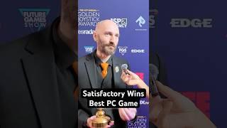 Satisfactory Wins Best PC Game at the Golden Joystick Awards