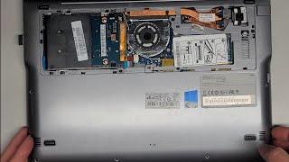 Samsung NP540U3C NP540U3C-A01US Disassembly RAM SSD Hard Drive Upgrade Fan Replacement Repair