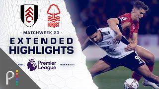 Fulham v. Nottingham Forest | PREMIER LEAGUE HIGHLIGHTS | 2/11/2023 | NBC Sports