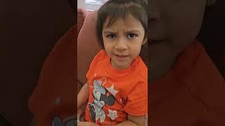 Aleyna being silly. almost 3 years old