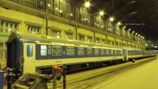 The Nyugati tér  Train Station  in Budapest  Hungary