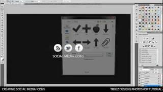 Social Media Icons Photoshop Tutorial | Triigz Designs