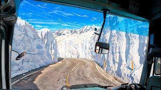 Completing Tateyama Kurobe Alpine Route Through The Highest Snow Wall In Japan