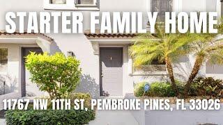 Stunning Corner Townhouse for Sale in Pembroke Pines! ️