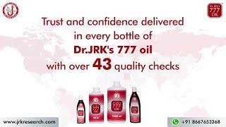 Dr.JRK's #777 Oil | Effective for all types of Psoriasis | Psoriasis Management