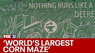 Richardson ‘World’s Largest’ Corn Maze honors John Deere