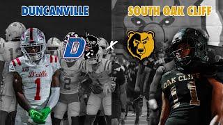 South Oak Cliff vs Duncanville 6A v 5A SOUTH DALLAS MATCH-UP 2024 Texas High School Football #txhsfb