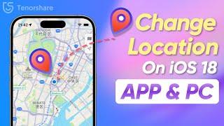 [App&PC] How to Change Location on iPhone iOS 18/17 | Guide 2024