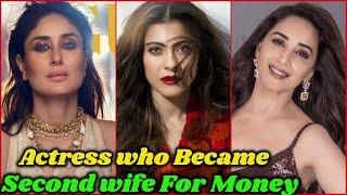 Bollywood Actresses Who Became Second Wife Only For Money | Kareena kapoor, Karsima Kapoor, Kajol,