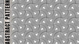 Create Abstract Seamless Patterns using Adobe Illustrator #pattern