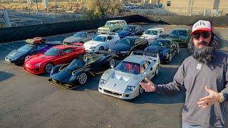 My $17,000,000 Car Collection - FULL COLLECTION TOUR - F40, VALKYRIE, LFA + MORE!