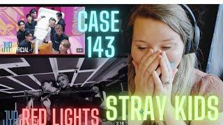 FIRST REACTION to STRAY KIDS - RED LIGHTS  & CASE 143 