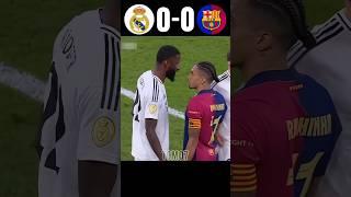 Real Madrid vs FC Barcelona || SPANISH SUPER CUP FINAL 2025 || #football #shorts