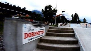 OLLIE UP A DOUBLE SET - Sarnen Skatepark - Fabian Doerig and Nicolas Zemp