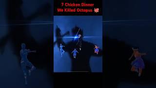 7 Chicken Dinner We killed octopus #pubgmobile #bgmi #highlights #subscribe 