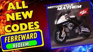 *NEW CODES* ROBLOX Motorcycle Mayhem CODES 2025 | Motorcycle Mayhem CODES | Motorcycle Mayhem