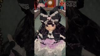 Spooky Kuromi Pullip doll #shorts #shortfeed #kuromi #pullip #sanrio #hunt #viral #viraltiktok #fyp