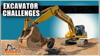 Excavator Challenge Course Overview | Heavy Metal Rodeo