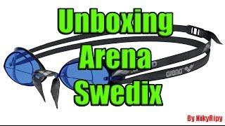 Unboxing Occhiali Nuoto Professionali Arena Swedix ITA Con Voce