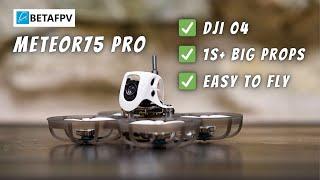 BetaFPV Meteor75 Pro 1s Tiny Whoop with DJI O4 Air Unit - a cheap & easy to fly DJI FPV Drone!