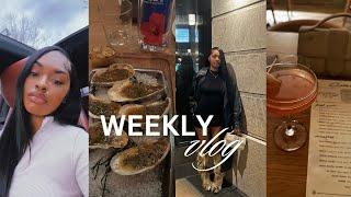 WEEKLY VLOG | trying new places + wrapping gifts + shopping + etc