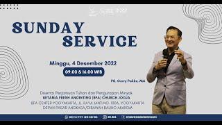 "DENGAR, PUNYA & TERIMA" - Ps. Gerry Pakke, MA | Ibadah Raya Sukacita | 04-12-2022 | 09.00 WIB